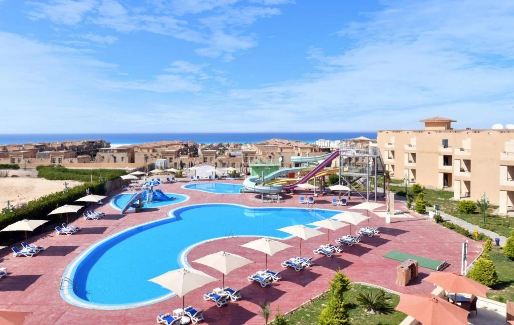 Aura Resort in Sidi Abd El Rahman, North Coast Egypt